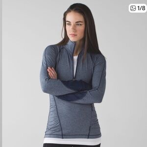 Lululemon Kris Cross 1/2 zipper jacket